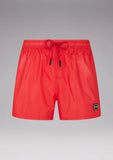 SHORT LUCIDI CORTI TINTA UNITA ROSSO EFFEK