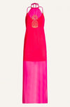 Abito In Tulle Con Sottoveste Ananas Lurex Pin-Up Stars