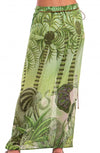 Abito Pareo Garza in Cotone Lamè Palm Paradise Pin-Up Stars