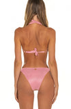Bikini Balconcino Con Ferretto Slip Fiocchi Paillettes Pin-Up Stars