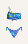 BIKINI FASCIA SPALLA IN RAFIA STAMPA APACHE PIN-UP STARS