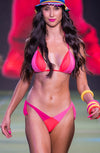 BIKINI TRIANGOLO IMBOTTITO TRICOLOR TULLE E LYCRA PIN-UP STARS