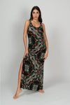 Vestito lungo Rough Effek
