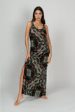 Vestito lungo Rough Effek