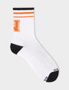 Calza corta unisex spugna lettera "N" Gallo