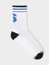 Calza corta unisex spugna lettera "S" Gallo