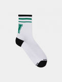 Calza corta unisex spugna lettera "V" Gallo