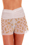 Short Maculato Lurex e Tulle Pin-Up Stars