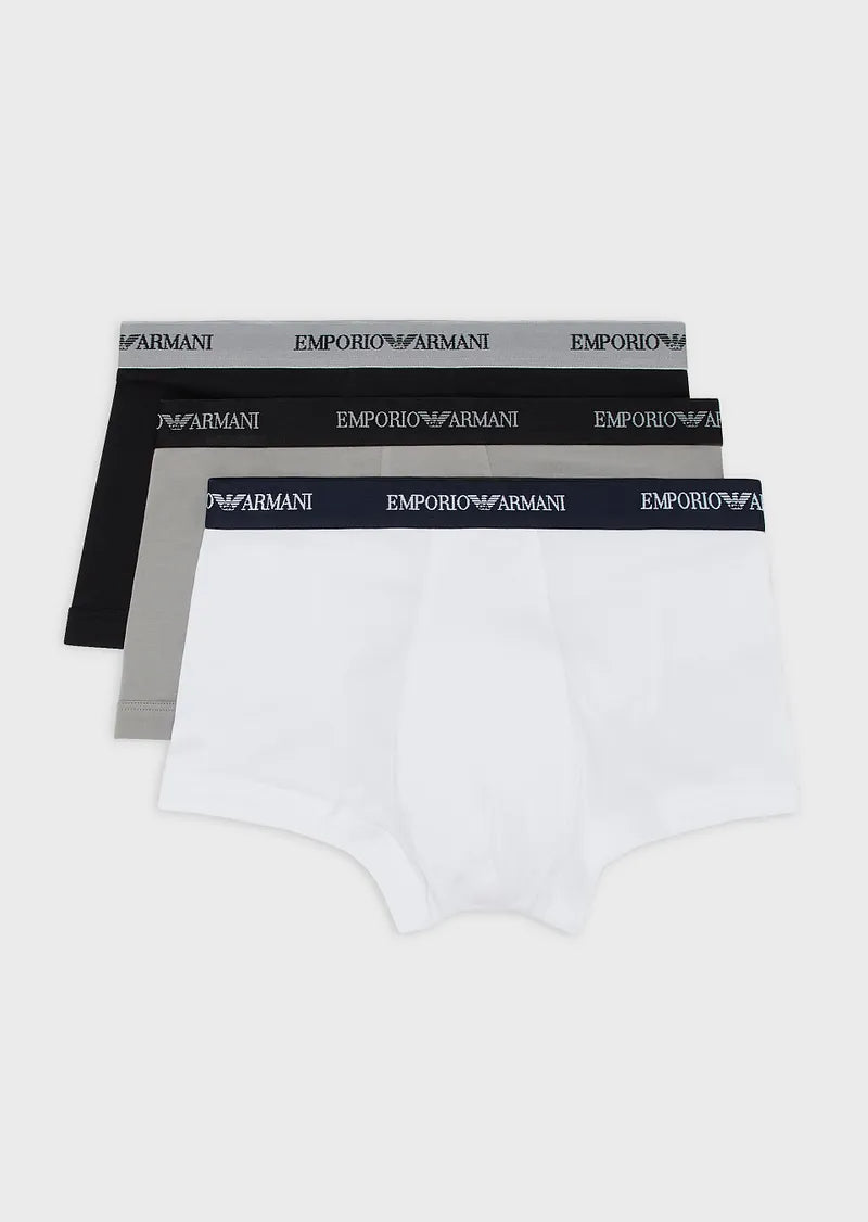 Pack 3 parigamba con logoband core Emporio Armani